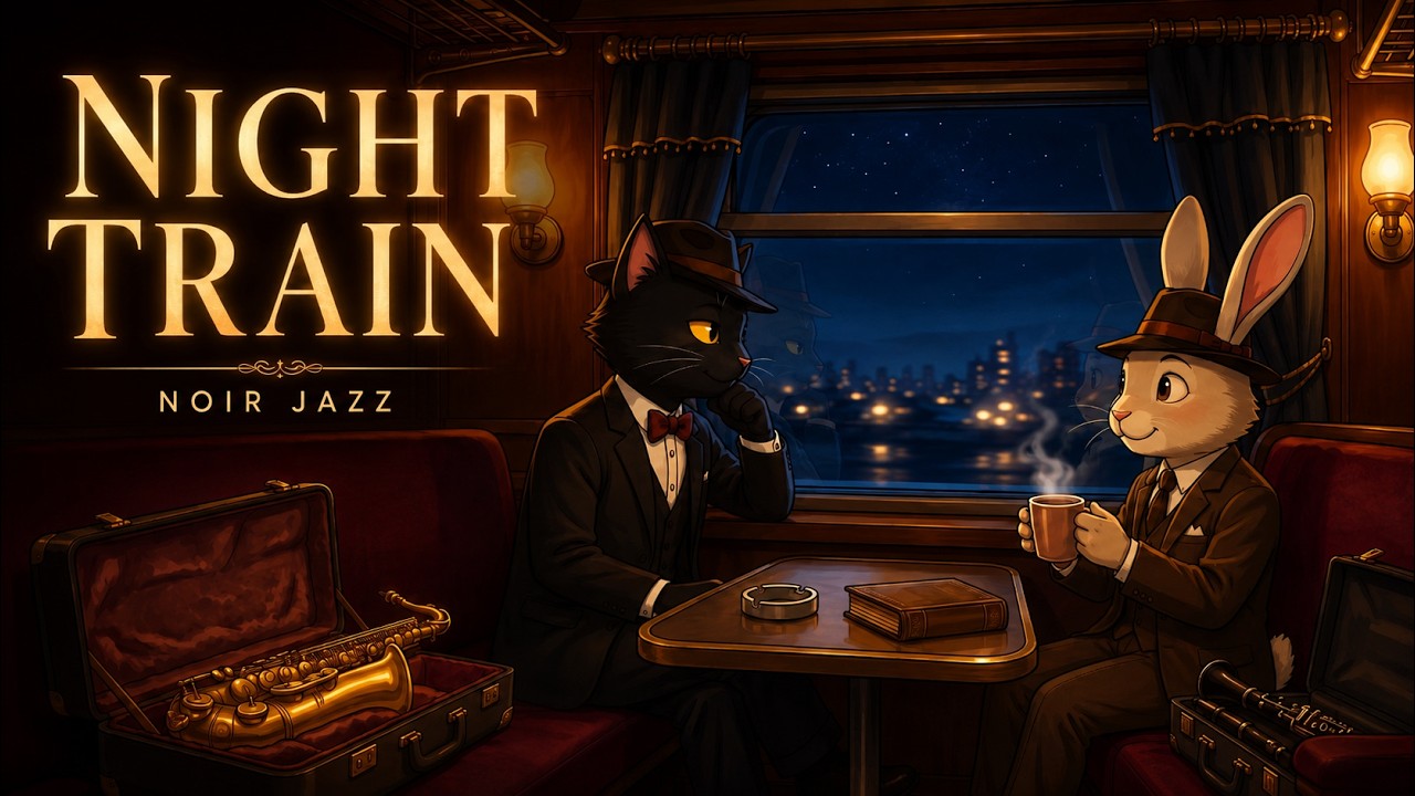 Watch Night Train. – Noir Jazz Music | Dark Vintage Jazz for Work, Reading & Late Nights on YouTube Watch Night Train. – Noir Jazz Music | Dark Vintage Jazz for Work, Reading & Late Nights on YouTube
