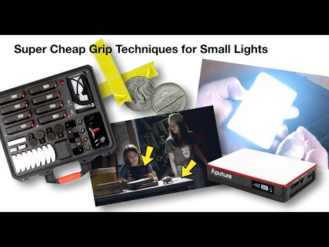 Super Cheap Grip Techniques for Small Lights