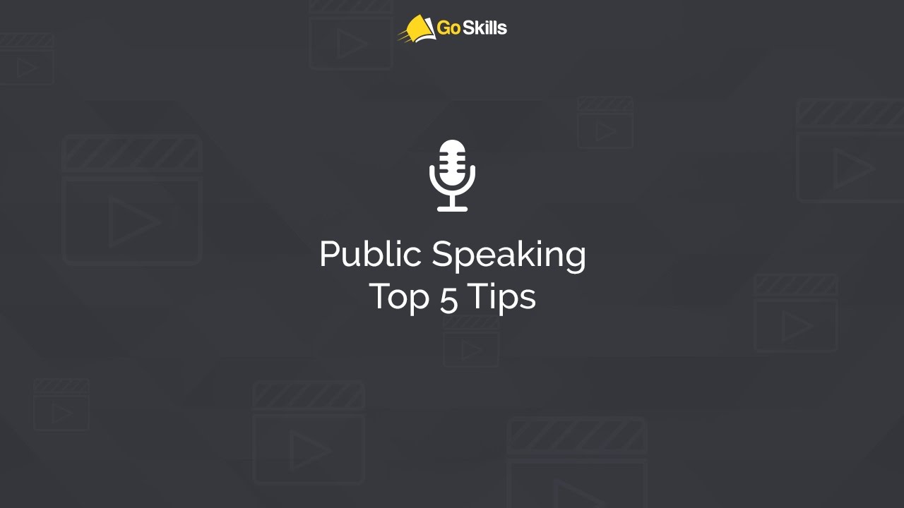 Public Speaking Top 5 Tips with TJ Walker