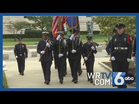 Ceremony honors fallen Indiana firefighters