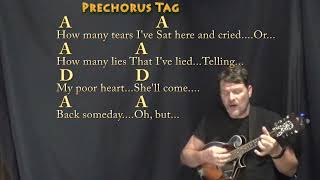 Neon Moon (Brooks & Dunn) Mandolin Cover Lesson with Chords/Lyrics