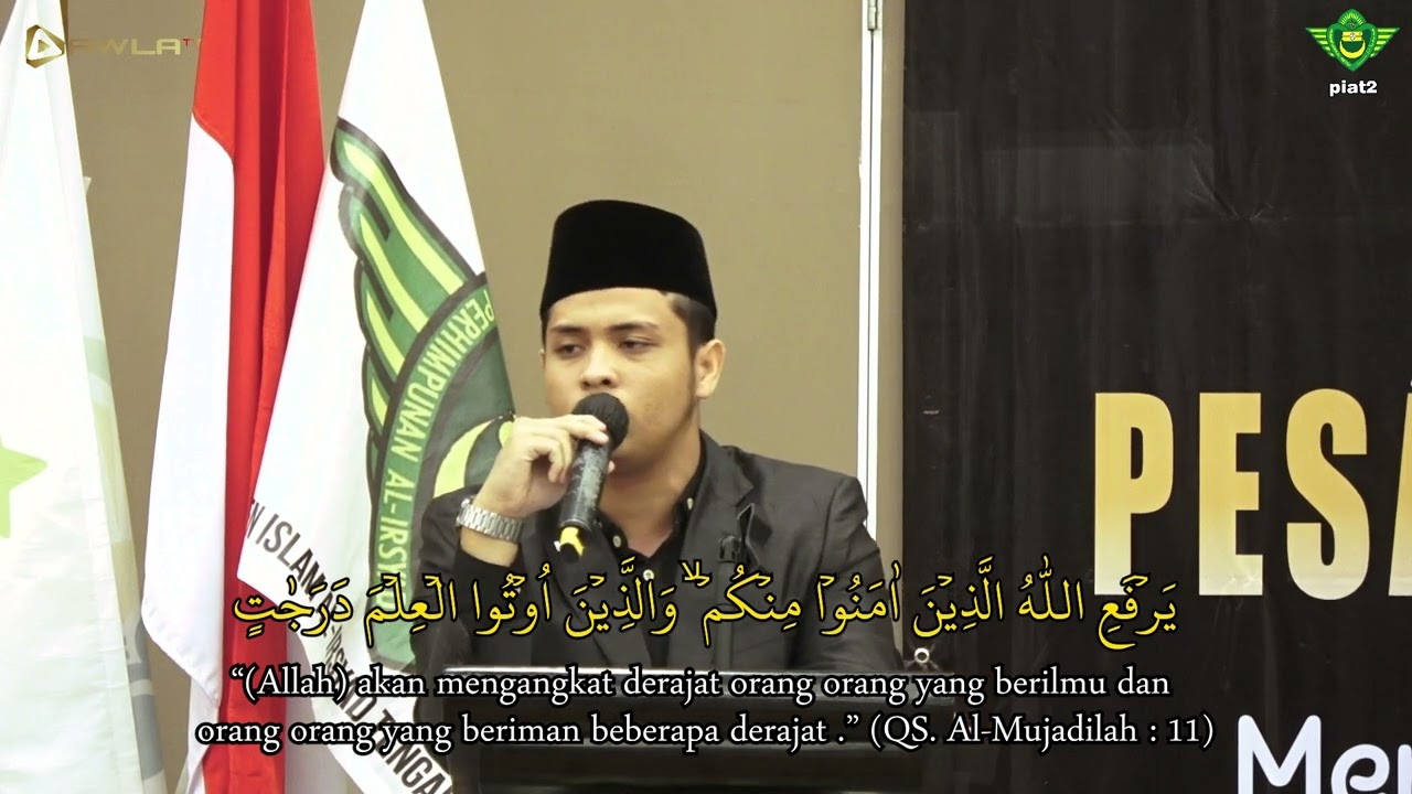 Pidato Bahasa Arab Di Wisuda Angkatan Ke-4 | Syari Fahmi Ramadhoni