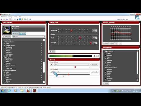 MorphVOX PRO,изменение голоса