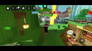 I found a cheat code in grow garden 