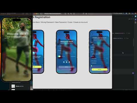 Flutter Login UI GYM24 #EP:1