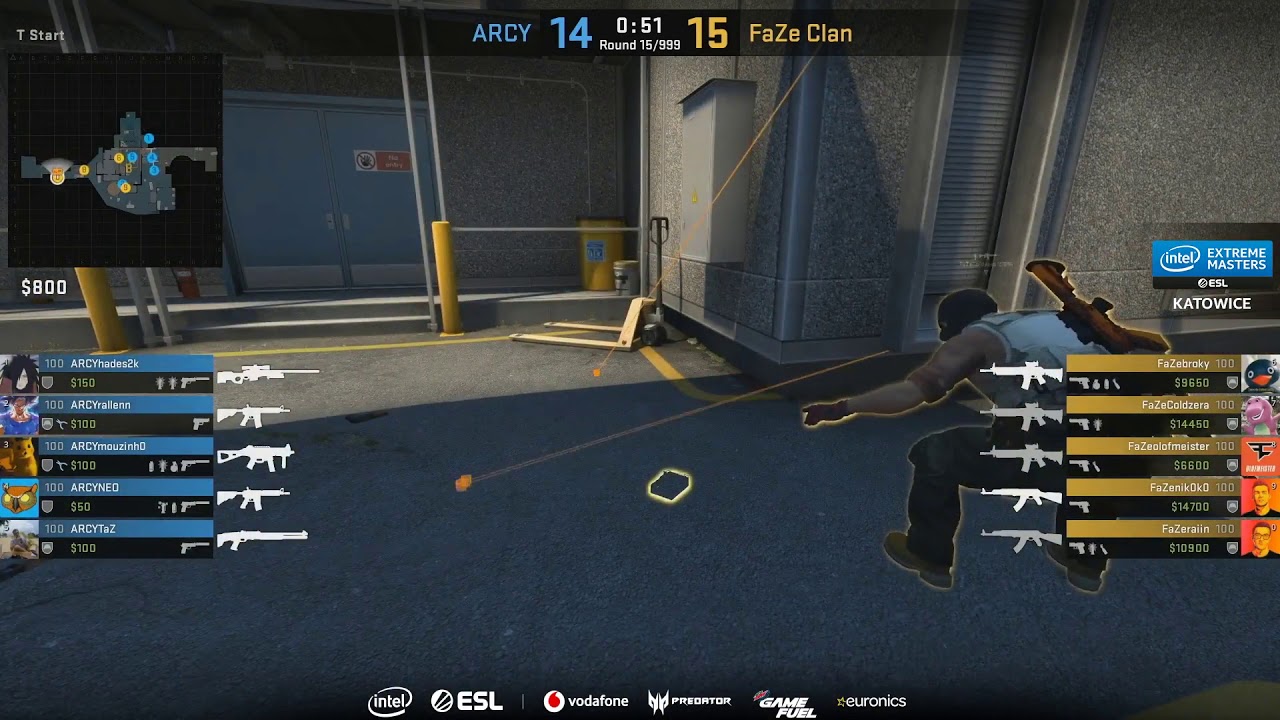 BOMB GETS STUCK IN THE FINAL ROUND FOR FAZE