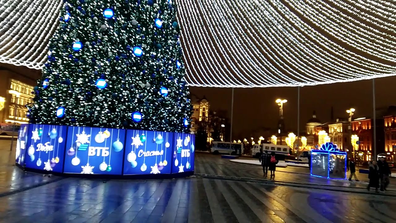Елка на площади в москве Елка на площади в москве