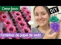 Como fazer Forminhas de Papel de Seda Gastando Pouco | DIY