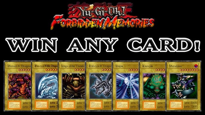 Gallery of Yu-Gi-Oh! Forbidden Memories cards (European English