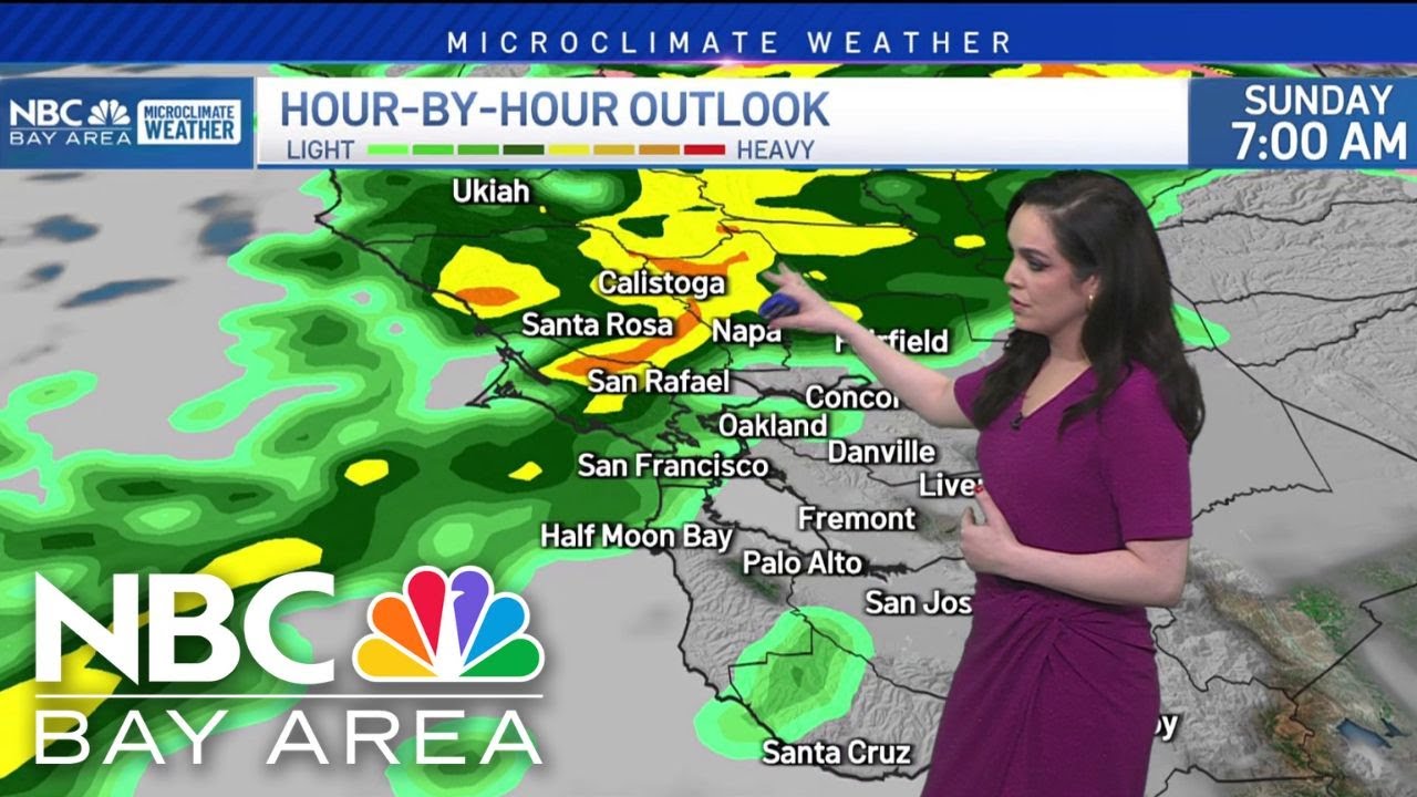 Bay Area forecast: Some weekend rain - YouTube