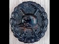 WW1 German Black wound badge. A good affordable option for the beginner collector