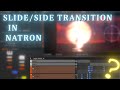 How To Do Slide/Side Transition In Natron | Tutorial