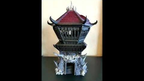 3D-Printing - Dicetower "Barbarian" - Timelapse - #markdermark