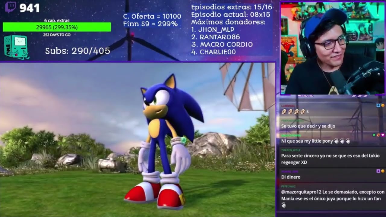 JUGANDORCRITICON REACCIONA La Musica De Sonic Unleashed  Endless Possibility AMV