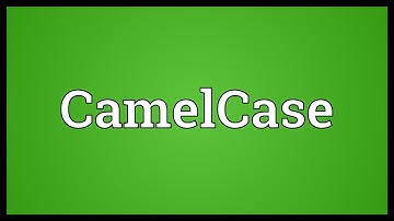 CamelCase Meaning