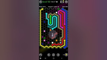How To Solve Flow Free Hexes Jumbo Hextangle Pack Level 98 14x17 Walk Through Solution Walkthrough