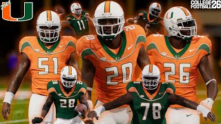 This Team Was Too Good for College Football — Play as 2001 Miami in CFB 26