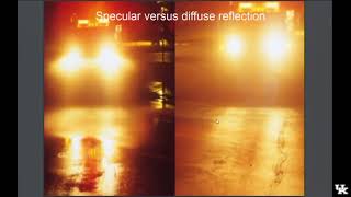 Moonlight halo - lecture 17 (reflection and refraction), General physics II, spring 2023