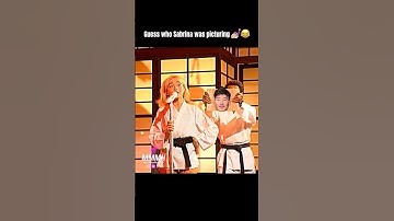 Sabrina “nobody’s son” live on SNL 😂🫶🏼 #sabrinacarpenter #music #shorts #fypシ