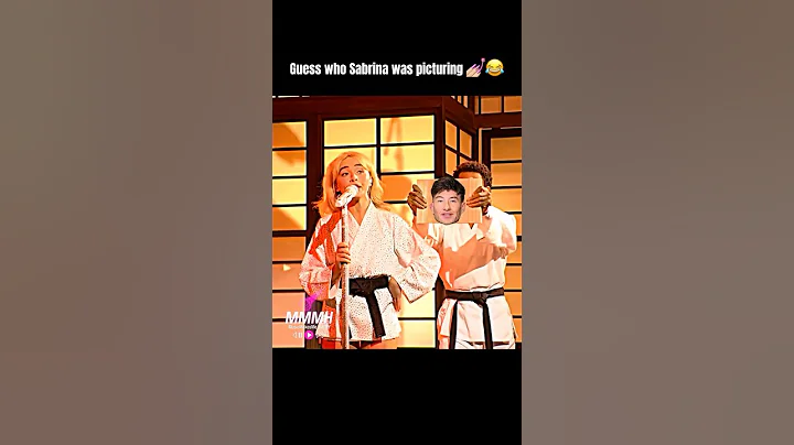 Sabrina “nobody’s son” live on SNL 😂🫶🏼 #sabrinacarpenter #music #shorts #fypシ