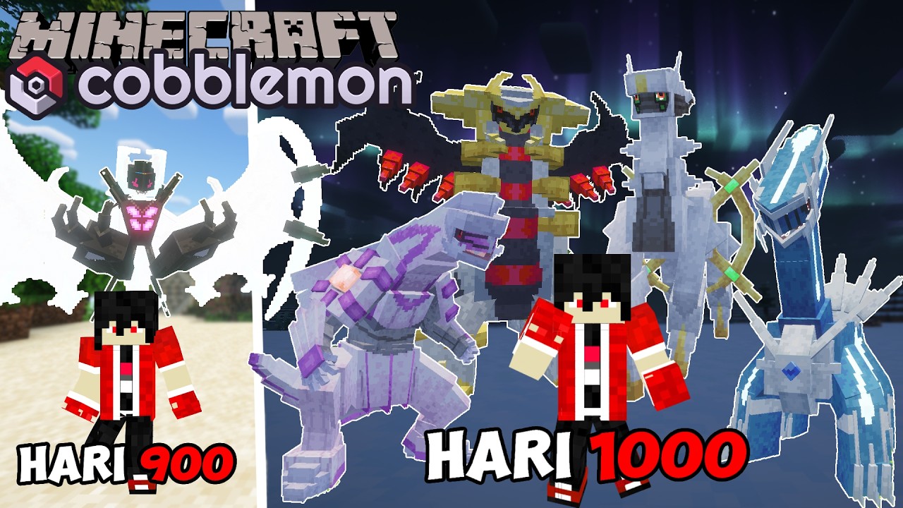 1000 Hari Minecraft Tapi Cobblemon