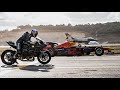 Kawasaki ninja h2r vs f1 car vs f16 jet vs supercars vs privatejet drag race  the ultimate race