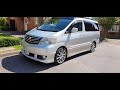 Toyota Alphard Campervan update JDM Modified 3.0 V6 (5 seater and Wide bed Conversion)