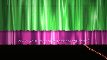 Curtain Effect Clip - For After Effects Tutorials