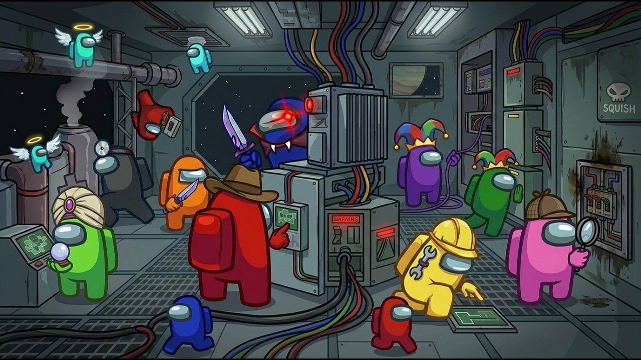 (Custom Roles) Modded Among Us | Playing with viewers | Live 🔴