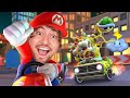 Intense WAGER with my friend in MARIO KART… (HILARIOUS)