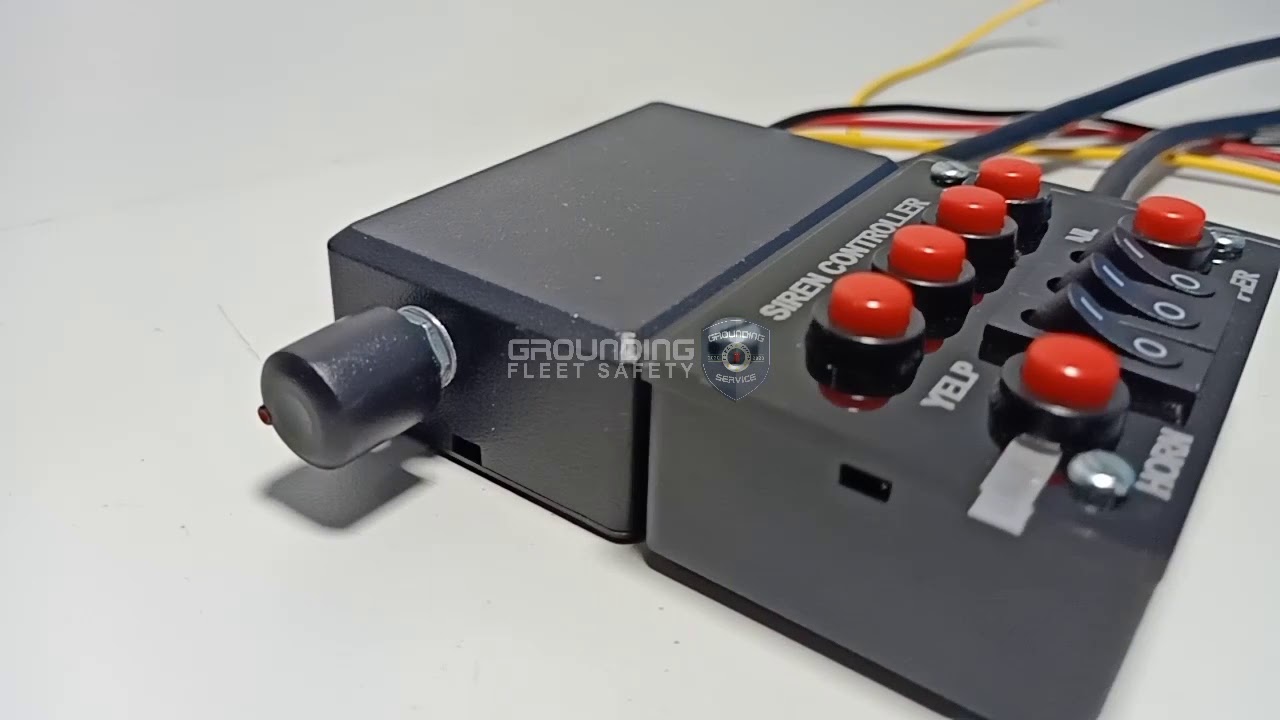 FIRE ENGINE SIREN Grounding fleet safety YouTube