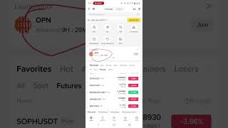 coin opn launchpad #binance