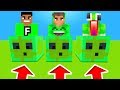 Minecraft PE : DO NOT CHOOSE THE WRONG SLIME! (Unspeakablegaming, FuzionDroid & Jelly)