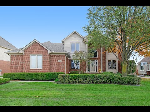 55532 Hearthside, Shelby Twp, MI home video tour