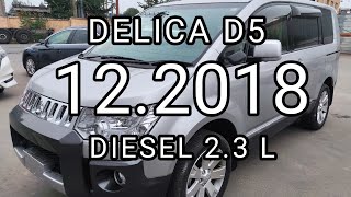 Mitsubishi Delica D5 2018 дизель 2.3л/Отзыв клиента/Обзор при получении из транспортной компании.