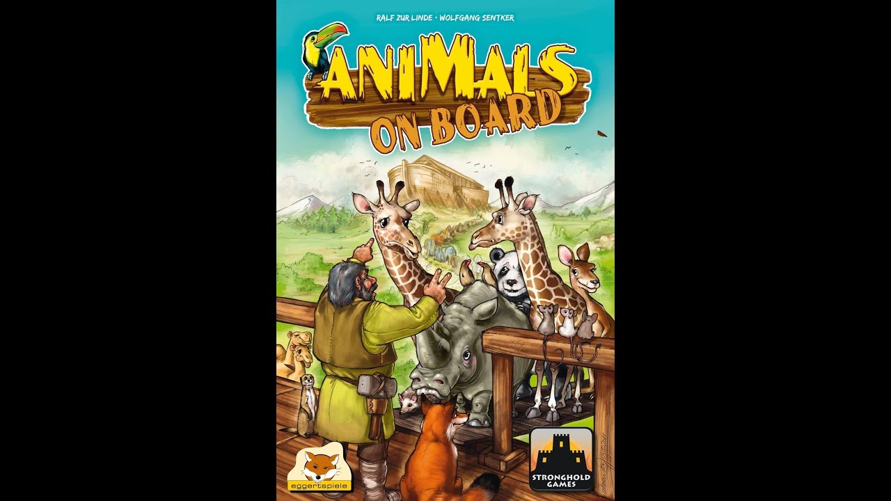 Animals Board game.