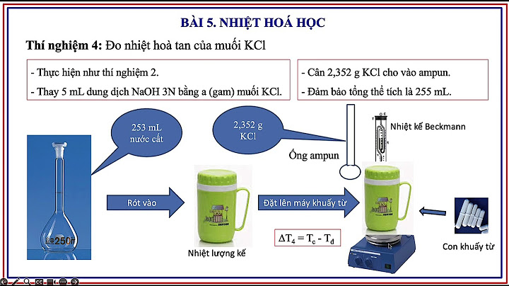 Trả lời câu hỏi thí nghiệm hóa lý năm 2024