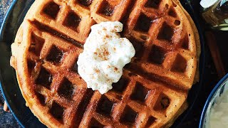 How to make Gingerbread Waffles