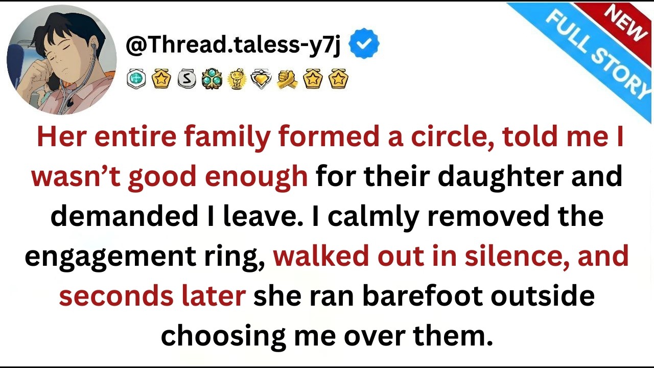 They Held an “Intervention” to Make Me Leave Her — So I Gave Her the Ring Back and Walked Away…