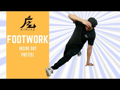 Breakdance Tutorial | Breakdance Footwork - Inside Out Pretzel | Basic Breakdance Steps