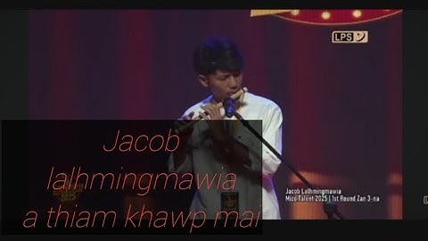 Lps Mizo talent 2025//Jacob lalhmingmawia //1st Round  zan 3-na// Hauhnar collection React 