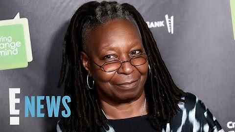 ‘The View’ Whoopi Goldberg onderbroken door luidruchtig publieklid