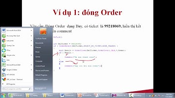 Học Lập Trình Robot Forex   Bài Học 6 Phần 4 5  Hàm Đóng Lệnh Trong Lập Trình MQL4