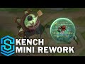 Tahm Kench Mini Rework - VFX Update for W & R | League of Legends