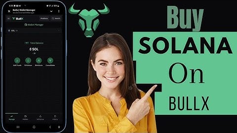How To Buy Solana On BullX | Buy Crypto On BullX