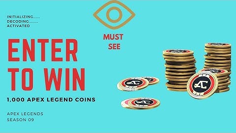 1,000 Apex Coins | FREE | How to Get Them - Apex Legends | Sweepstakes