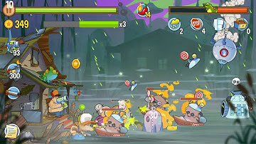 Swamp Attack - Episode 7. Level 9 Gameplay Android walkthrough
