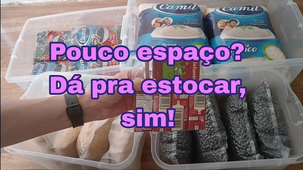 COMO ORGANIZAR ESTOQUE E ARMAZENAMENTO MESMO COM POUCO ESPAÇO! 