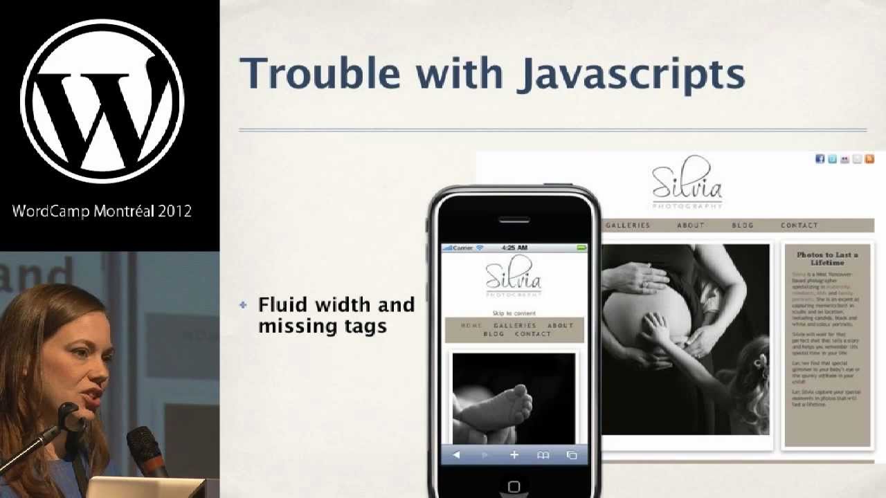 Responsive Design for WordPress #wcmtl2012 - YouTube