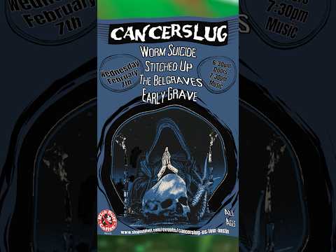 Mira @slugcult Cancerslug next Wednesday Feb 7th 2024 en YouTube